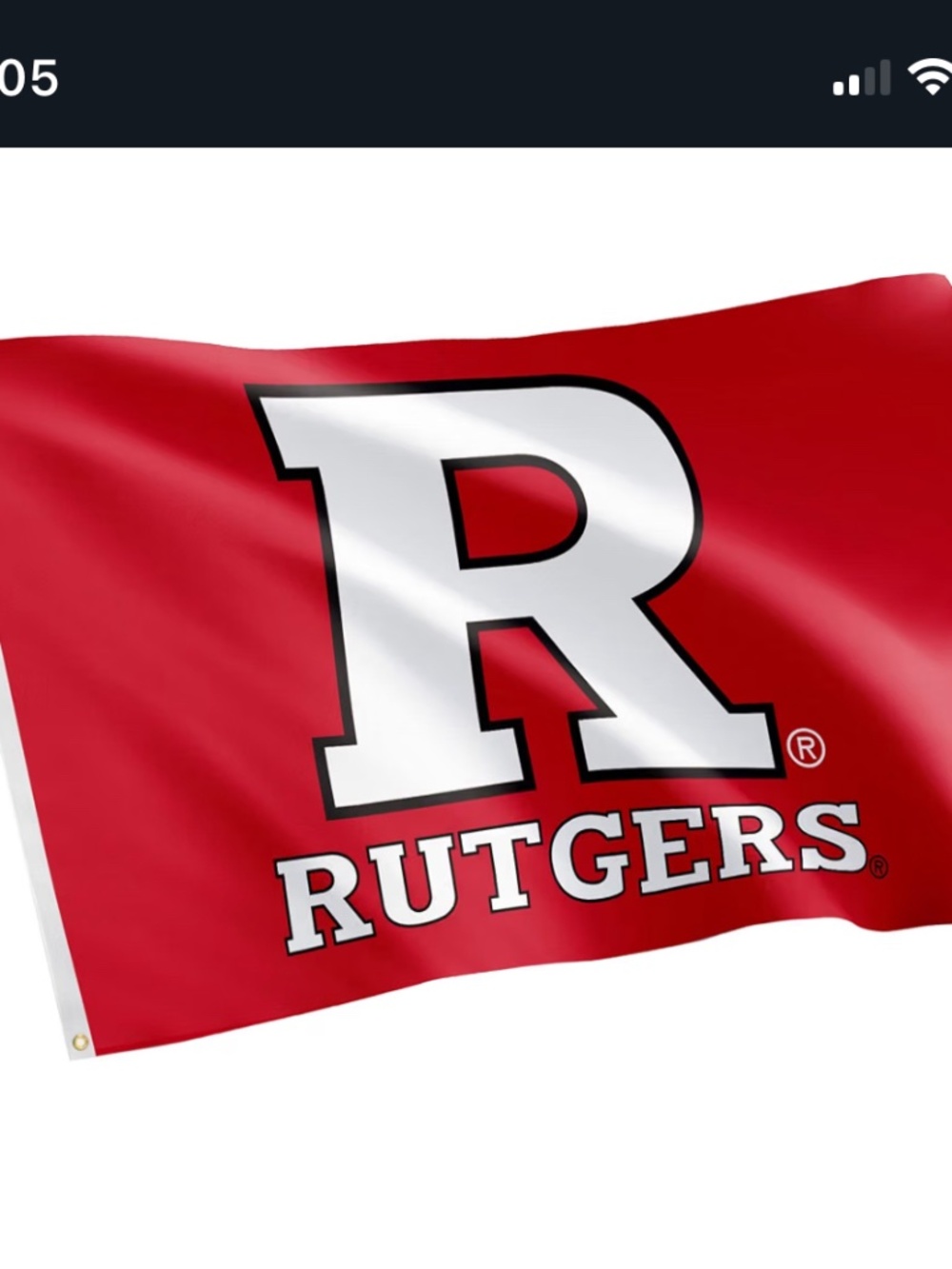 New Rutgers Scarlet Knights 3’x5’